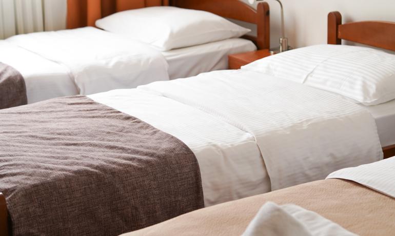 Double room with extra bed