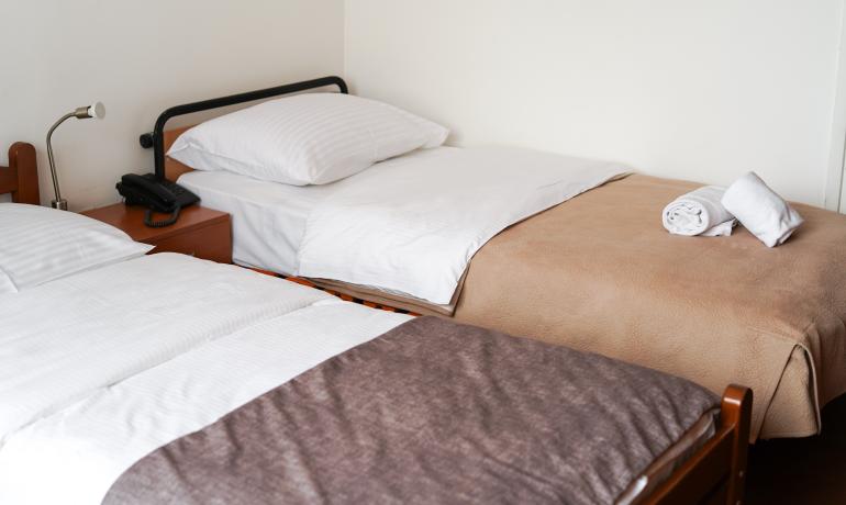 Double room with extra bed