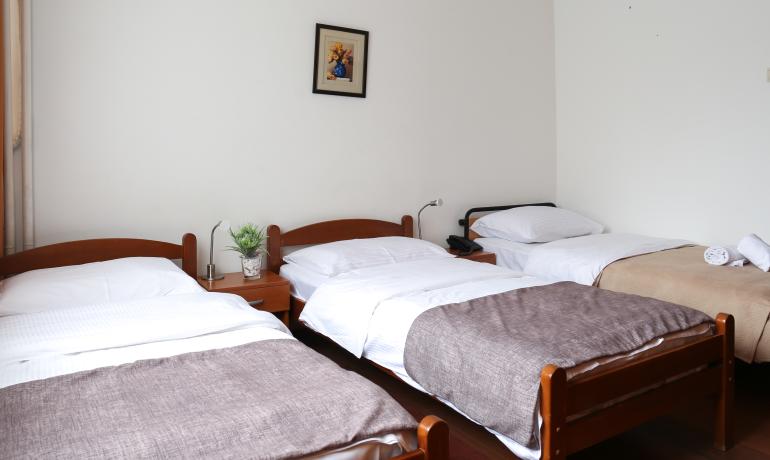 Double room with extra bed