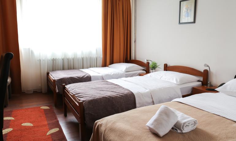 Double room with extra bed